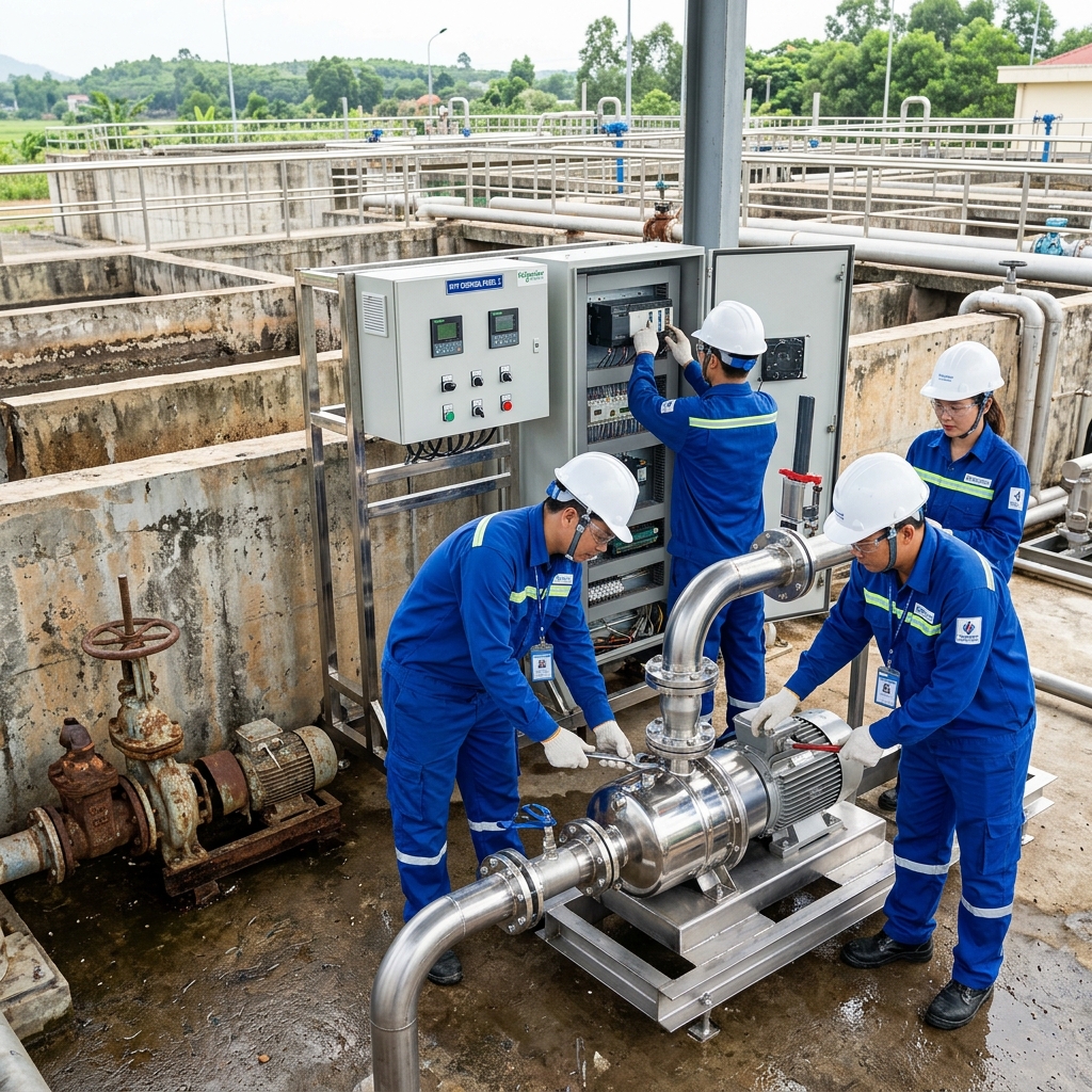 Cải tạo nâng cấp hệ thống XLNT